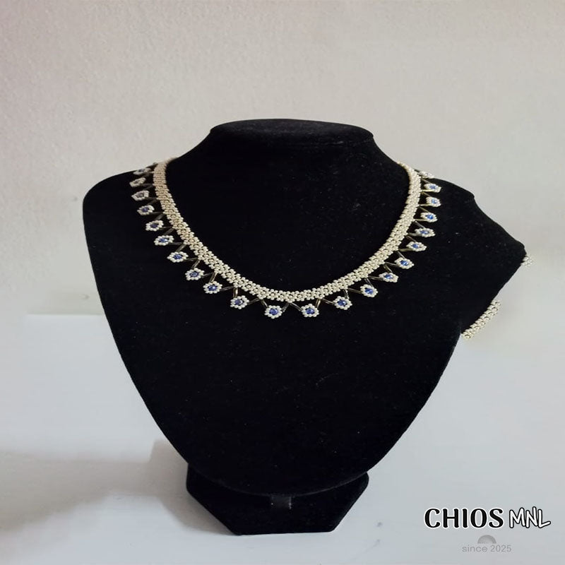 collar gotitas de flor
