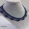 Collar azul turquesa